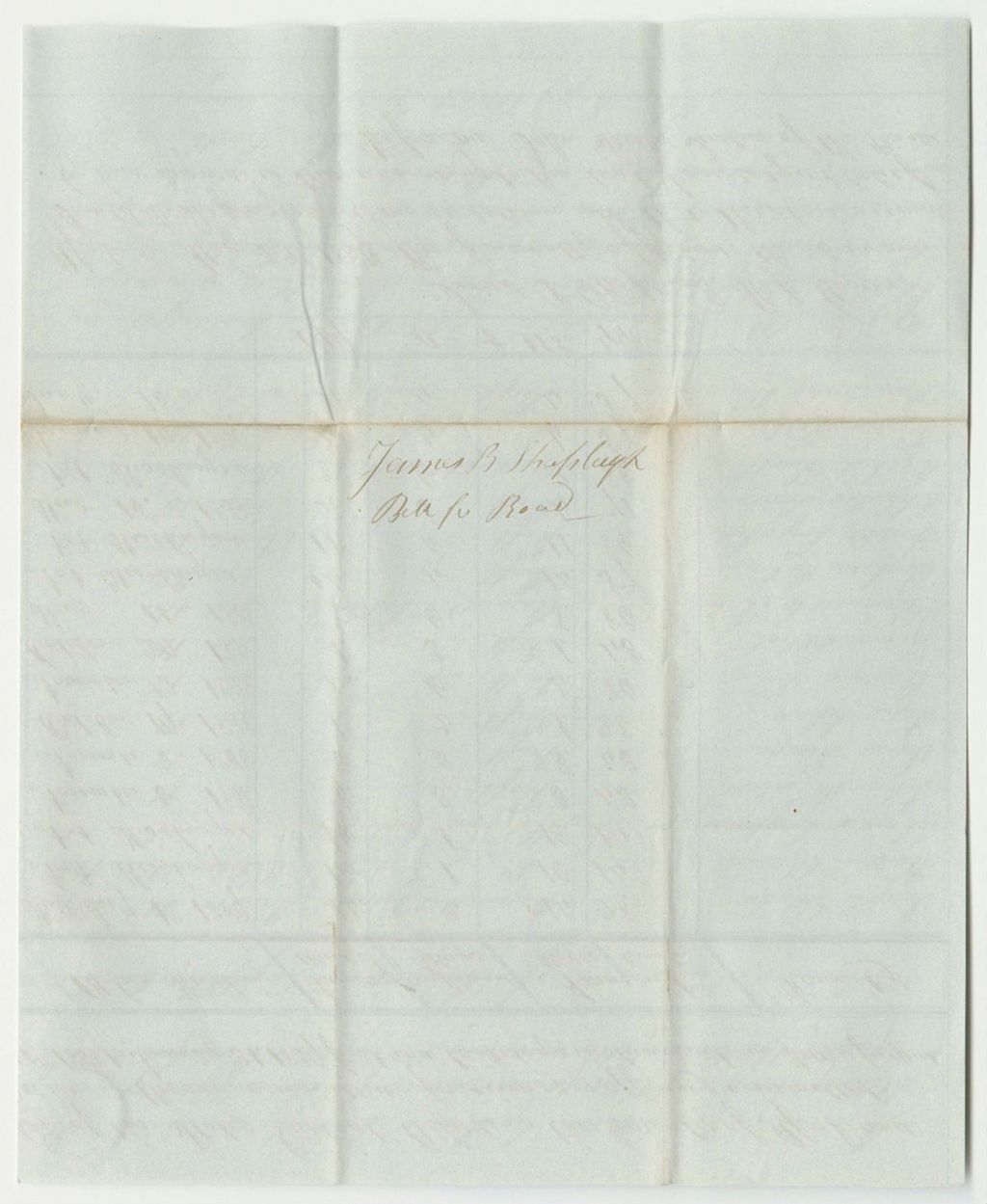 Miniature of Account of James B. Shapleigh, Under Keeper of the State's Gaol at Alfred in the County of York, of the Expenses Incurred for Supporting Poor Prisoners Therein Committed for Crimes or Offences Committed Against the State of Maine Chargeable to Said State from October 11th 1838 to January 31st 1839