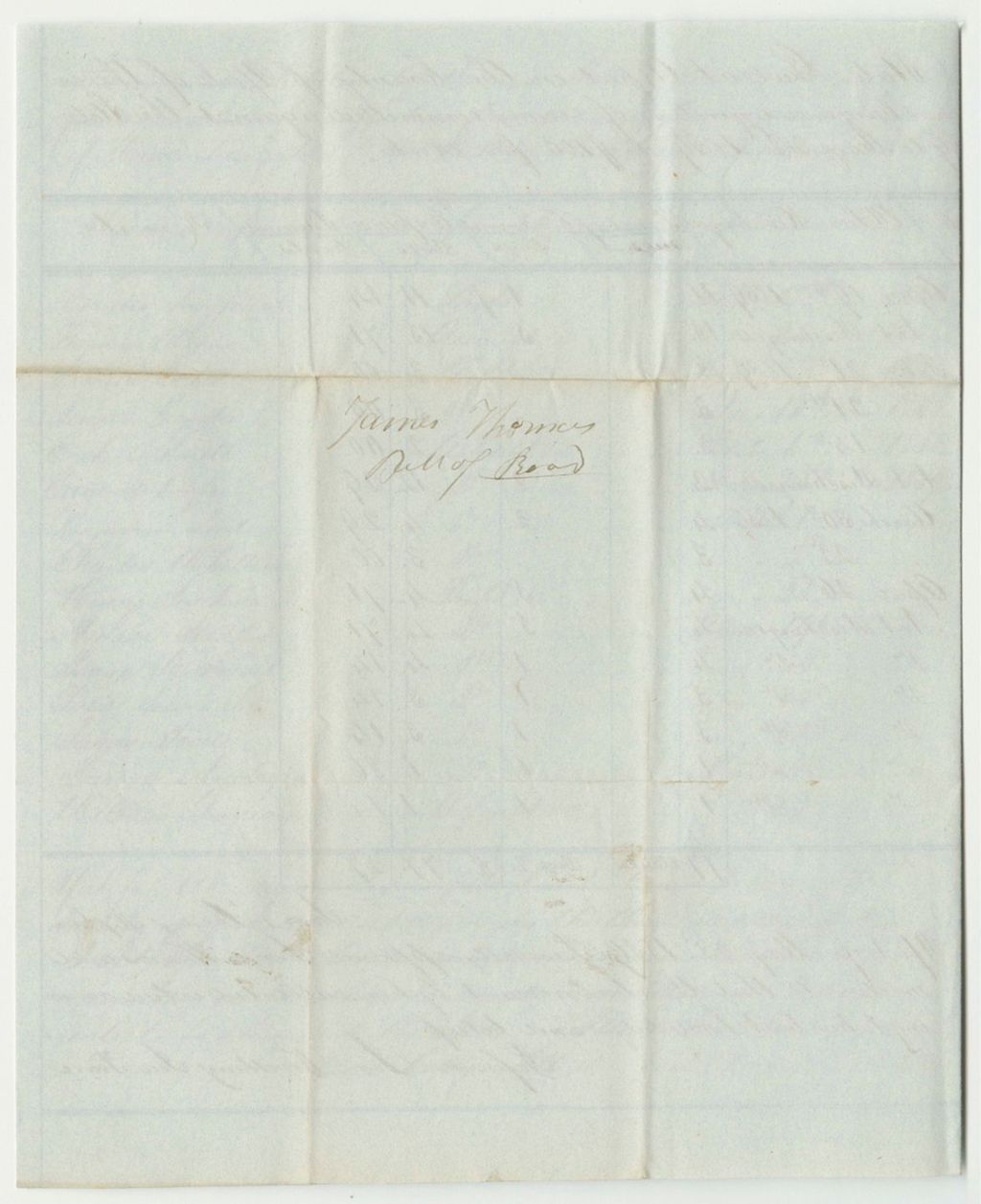 Miniature of Account of James Thomas, Keeper of the State's Gaol at Alfred in the County of York, of the Expenses Incurred for Supporting Poor Prisoners Therein Committed Upon Charge or Conviction of Crimes Committed Against the State of Maine Chargeable to the State of Maine from January 1st to May 22nd 1839