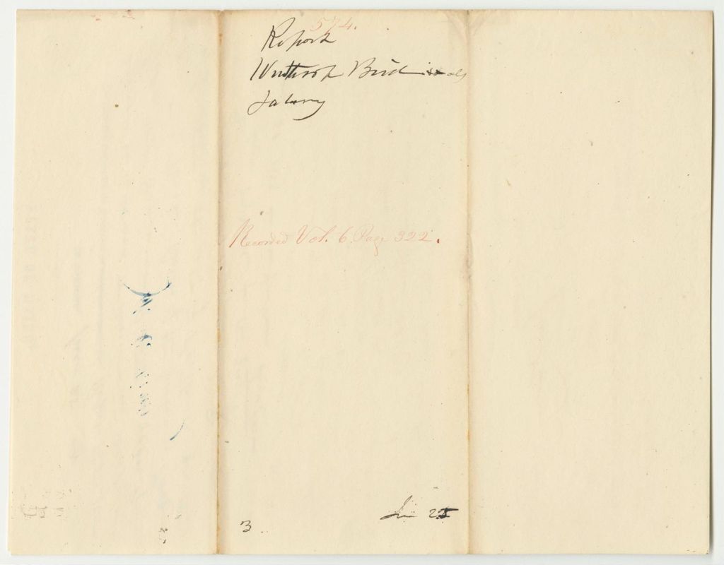 Miniature of Report 574: Warrants in Favor of Winthrop Bird and Others as Keepers of the Military Property of the State