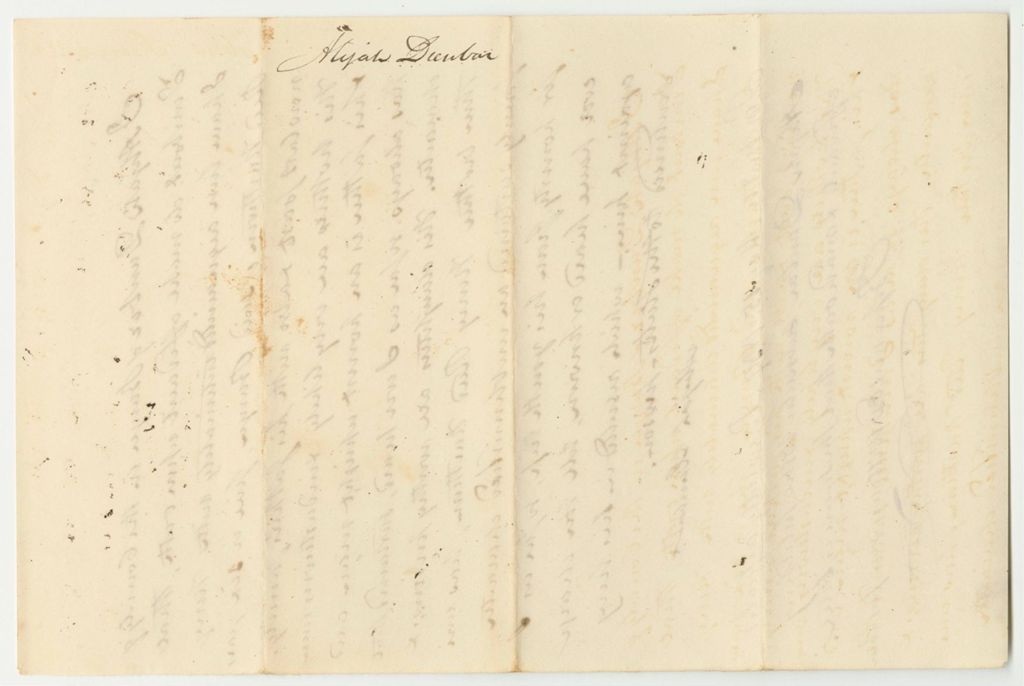Miniature of Abijah Dunbar's Affadavit for State v. Henry R. Harthorn