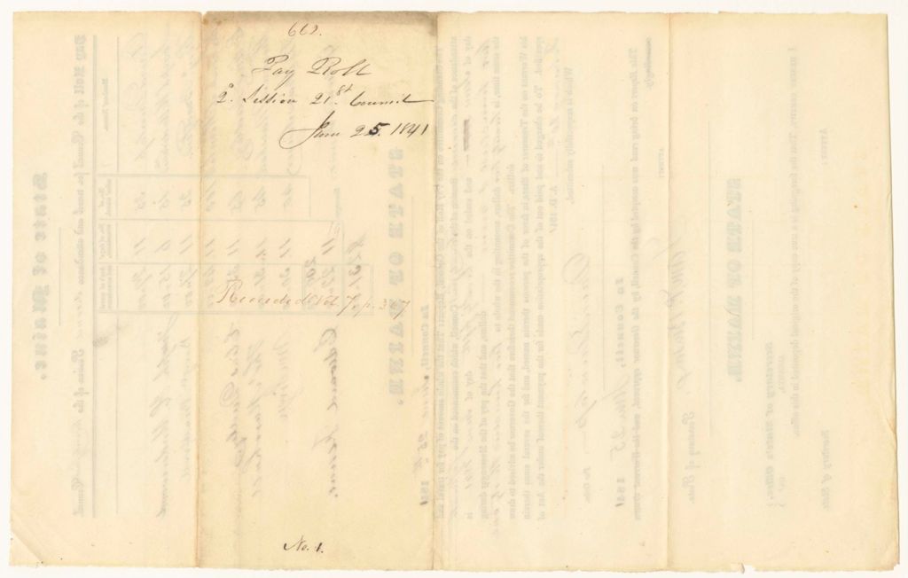 Miniature of Report 662: Pay Roll of the Council