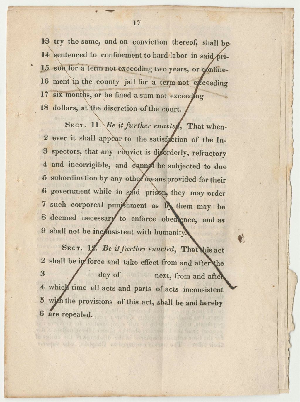 Miniature of Rules and Orders for the Government of the State Prison at Thomaston