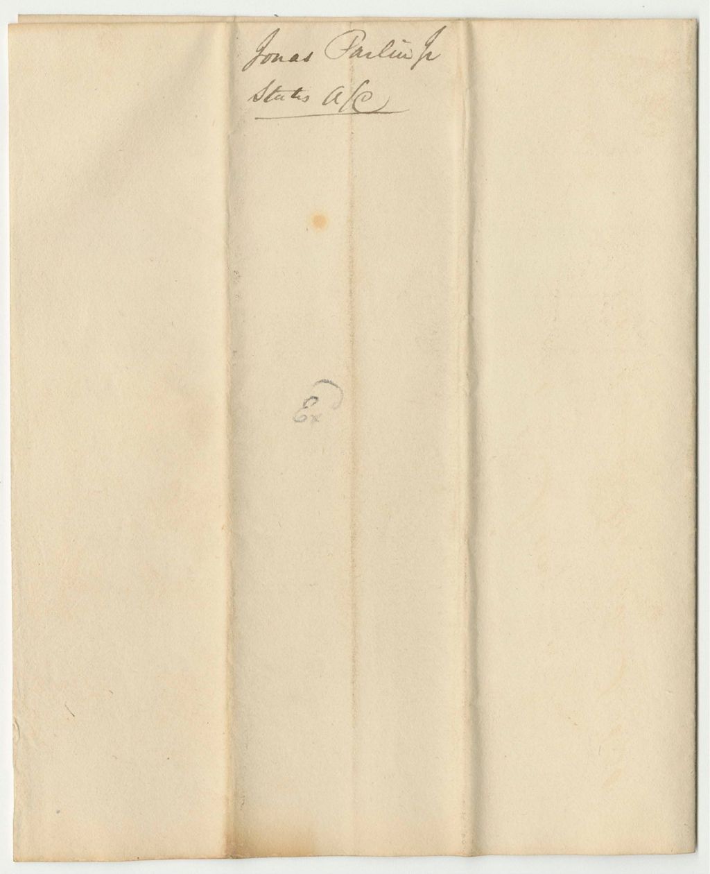 Miniature of Account of Jonas Parlin, Jr., Keeper of the State Gaol in Norridgewock, in the County of Somerset, for Support of Prisoners Therein Confined Upon Charge and Conviction of Crimes or Offences Against the State, March Term 1820