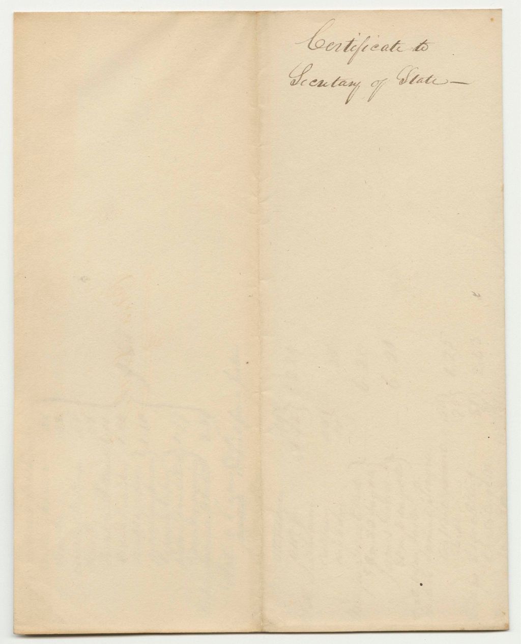 Miniature of Statement of the Items of Costs in Criminal Prosecutions, at the Court of Common Pleas in Somerset County, March Term 1830