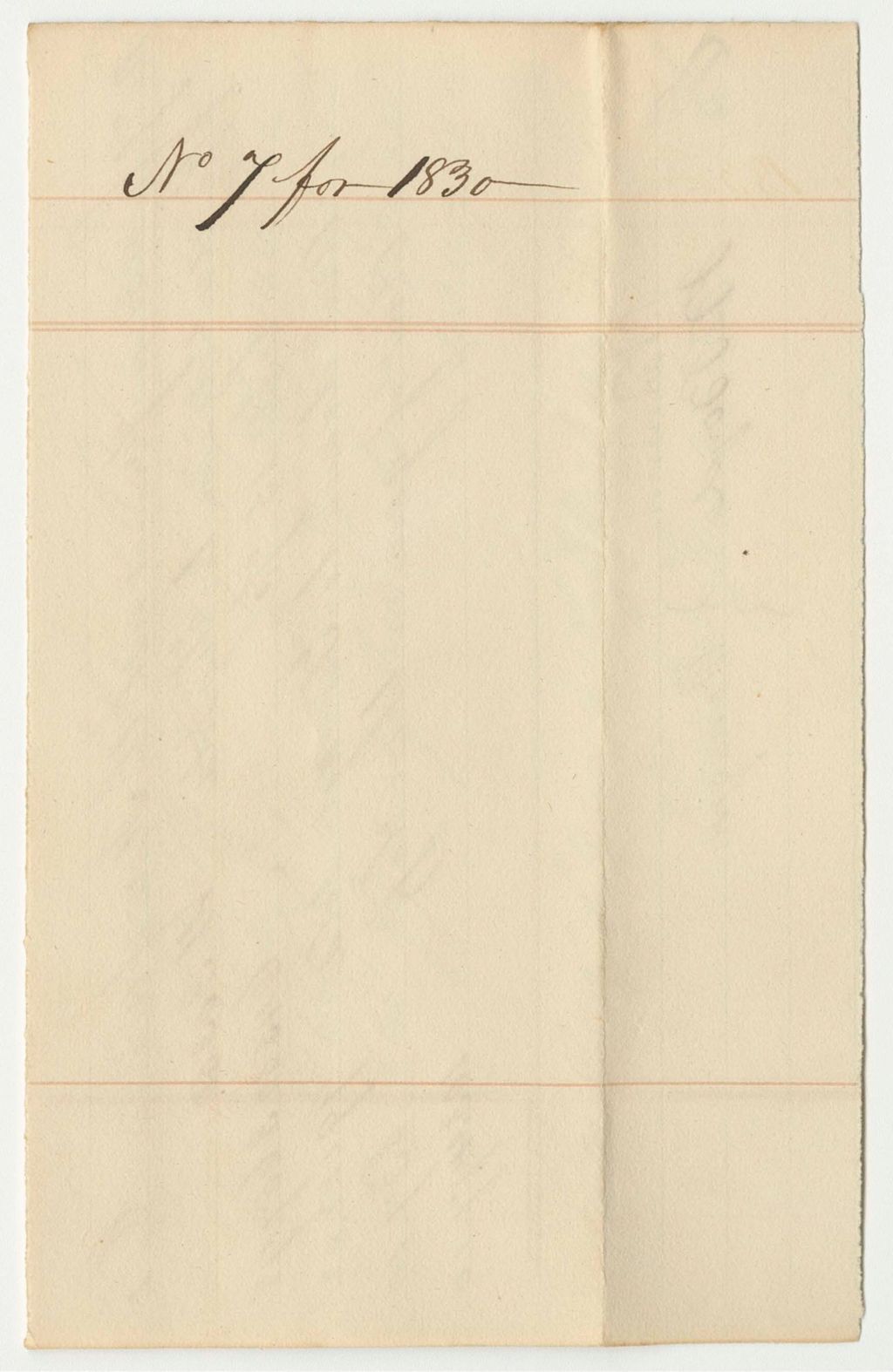 Miniature of Account of the Managers of the Cumberland and Oxford Canal Lottery, Class No. 7 for 1830