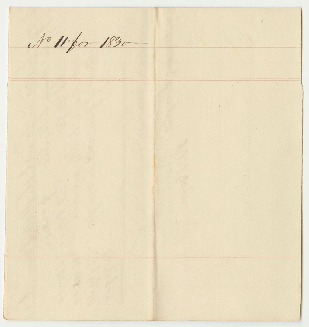 Miniature of Account of the Managers of the Cumberland and Oxford Canal Lottery, Class No. 11 for 1830