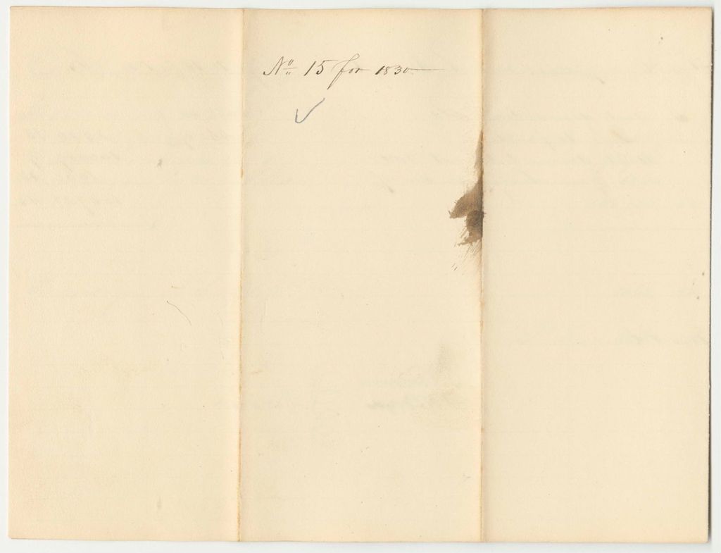 Miniature of Report of the Managers of the Lottery for the Benefit of the Canal and Oxford Canal, Class No. 15