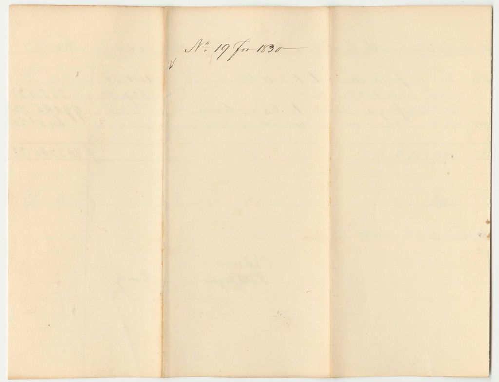 Miniature of Report of the Managers of the Lottery for the Benefit of the Canal and Oxford Canal, Class No. 19