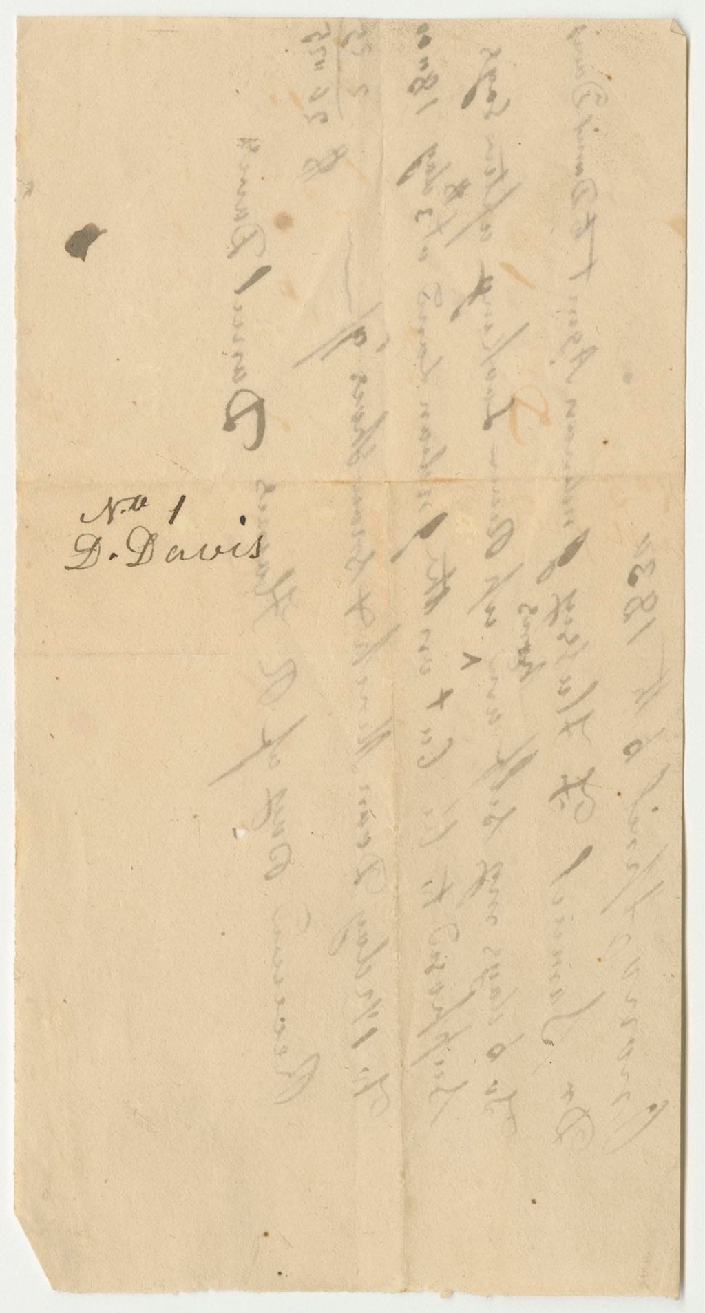 Miniature of Vouchers from the Account of Reuben Haines for Ploughing for the Penobscot Indians