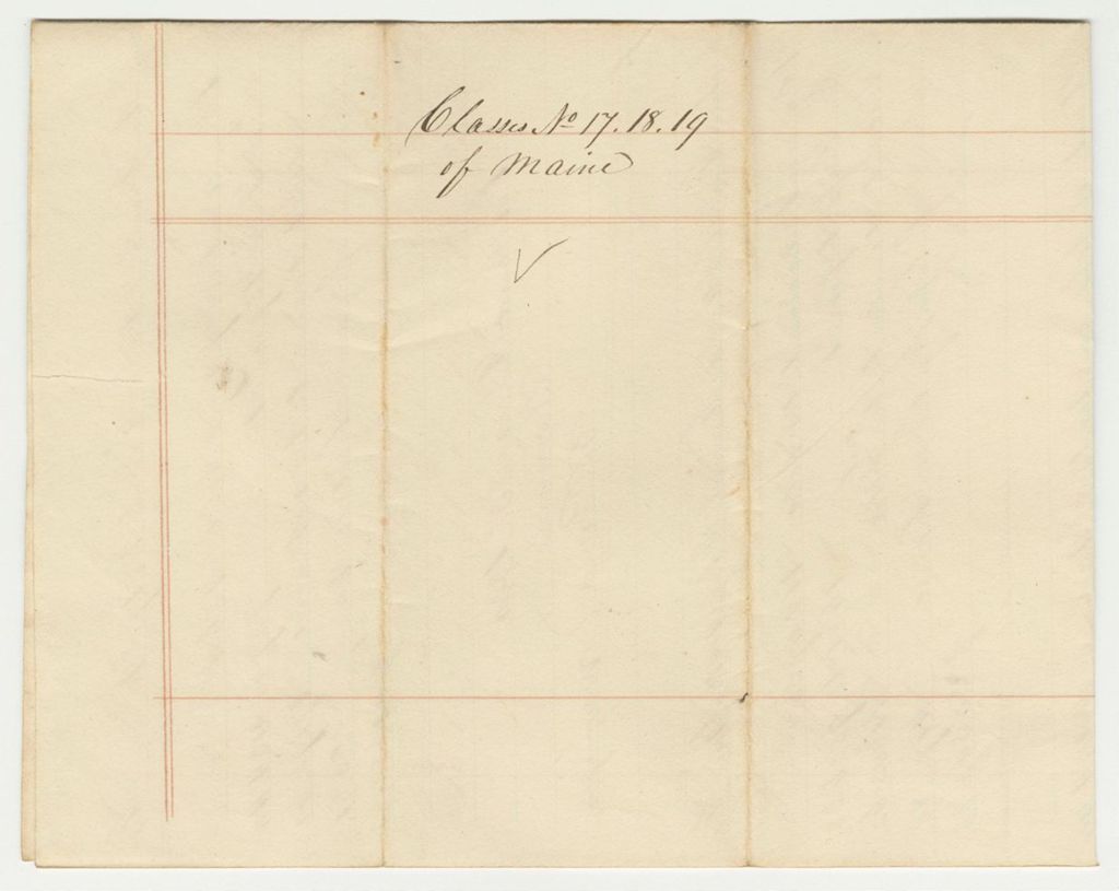 Miniature of Account of the Managers of the Cumberland and Oxford Canal Lottery, Class No. 17, 18, and 19