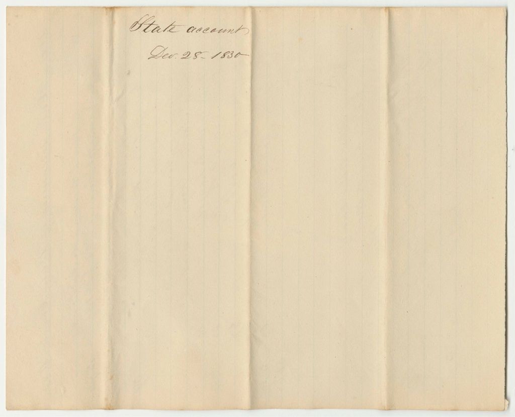 Miniature of Account of Frye Hall, Waldo County Treasurer