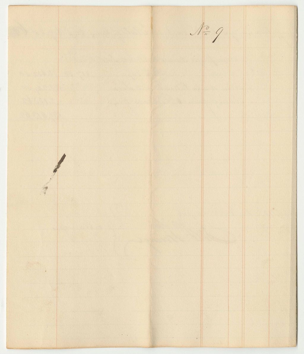 Miniature of Account of the Managers of the Lottery for the Benefit of Steam Navigation, Class No. 9