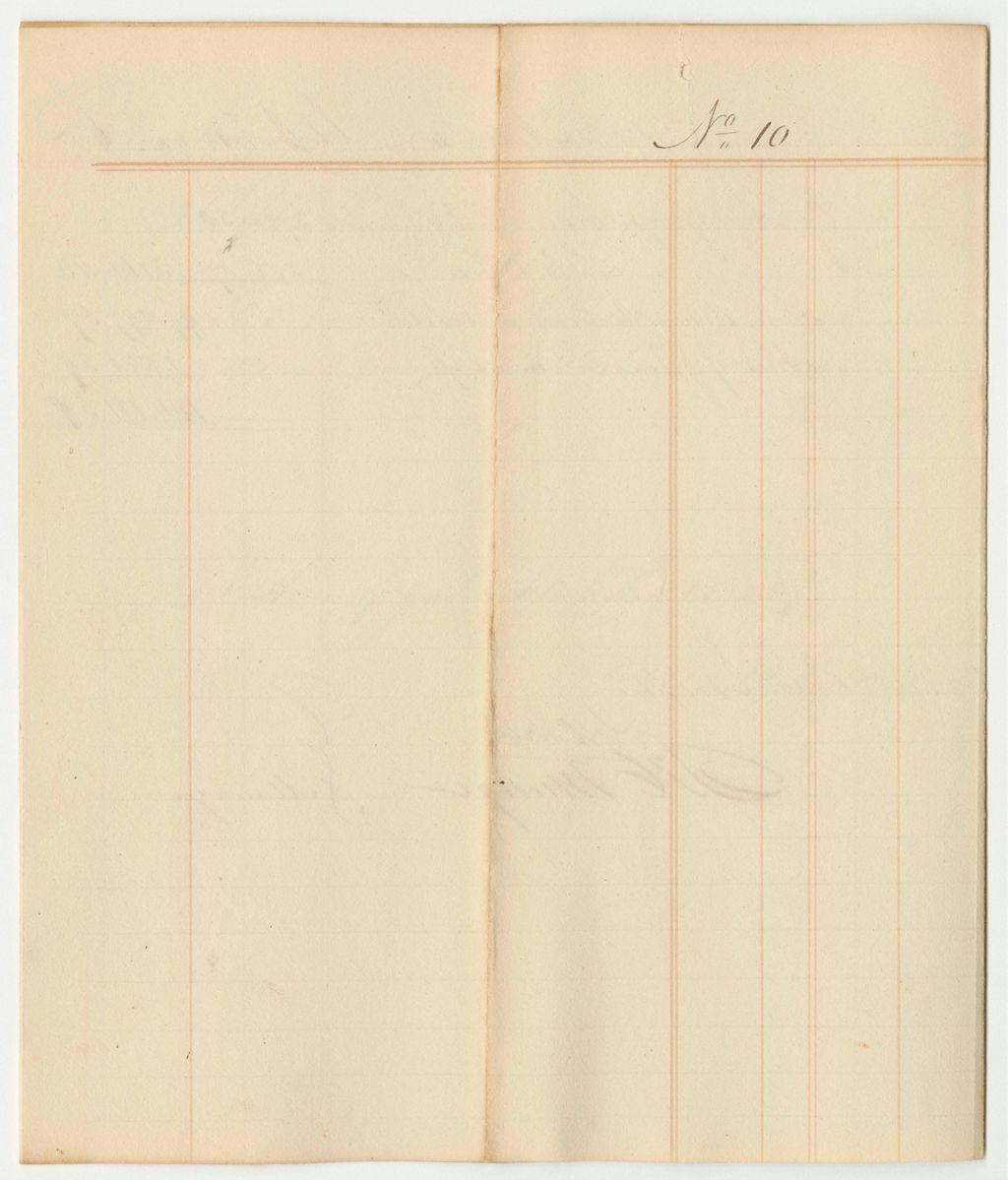 Miniature of Account of the Managers of the Lottery for the Benefit of Steam Navigation, Class No. 10