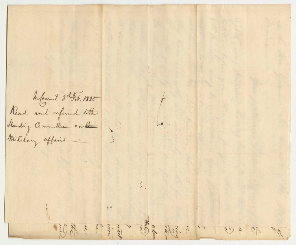 Miniature of Letter from the Platoon Officers of the 8th Division Regarding the Petition of the 8th Division