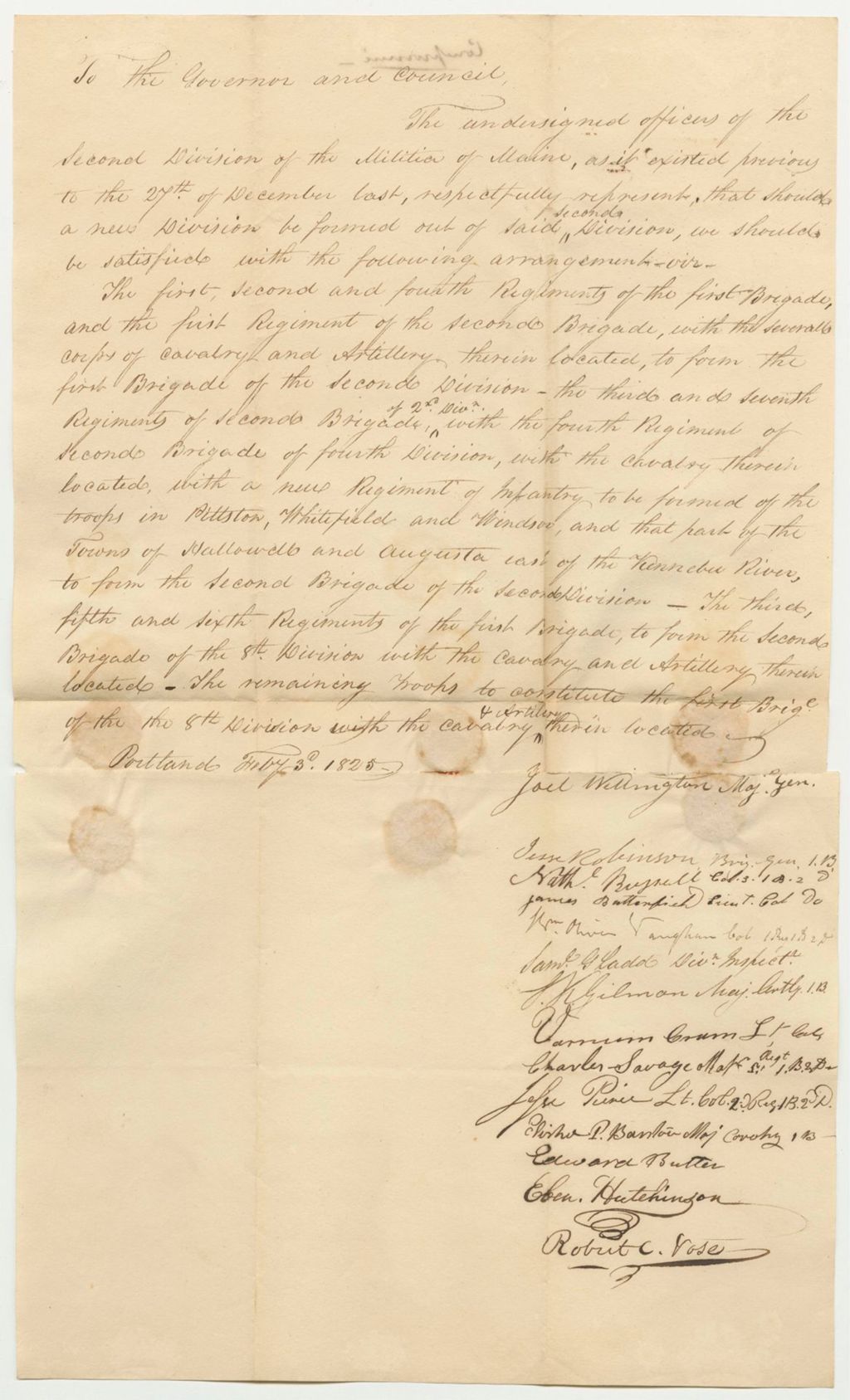 Miniature of Compromise of the Second Division