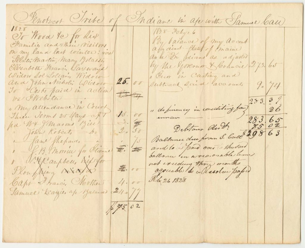 Miniature of Account of Samuel Call, Esq., Late, One of the Agents of the Penobscot Indians