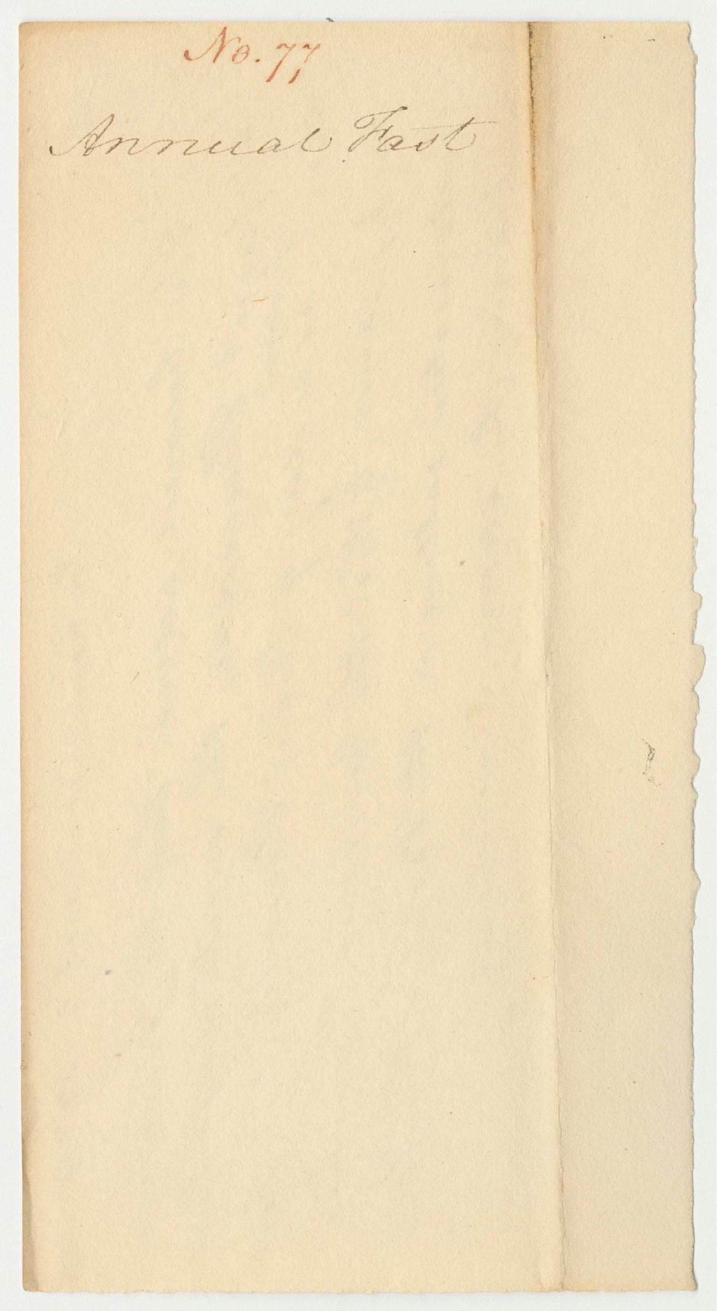 Miniature of Report 77: The Council Advise the Governor to Appoint a Day of Public Humiliation, Fast, and Prayer