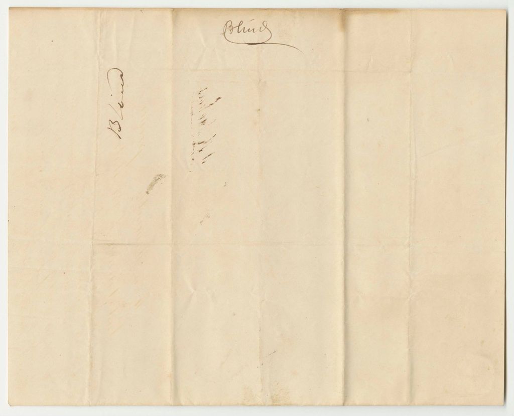 Miniature of Petition of William Chick, Praying for Admission to the Institute at Boston for the Blind