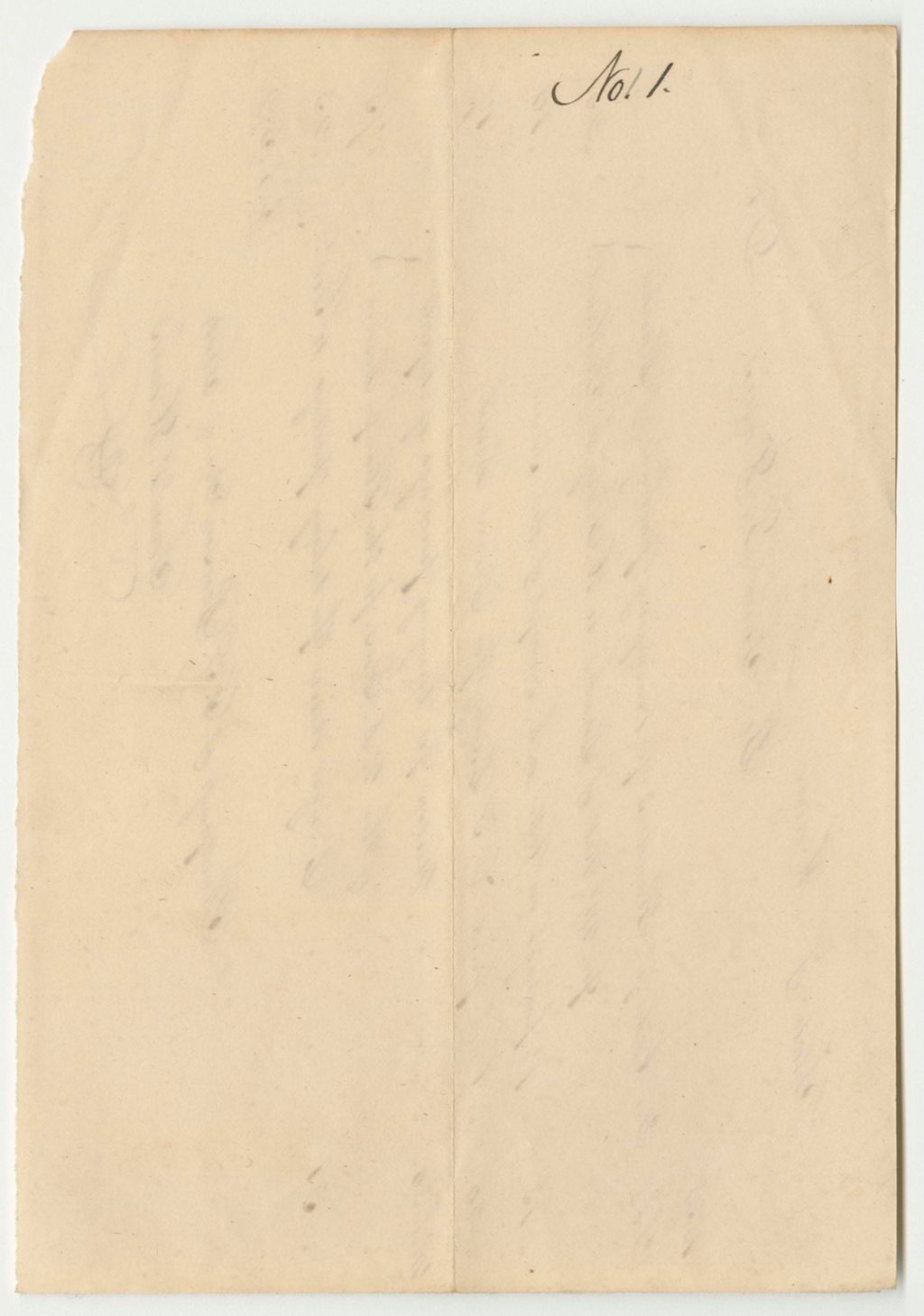 Miniature of Receipts from the Account of Samuel P. Benson, Secretary of State