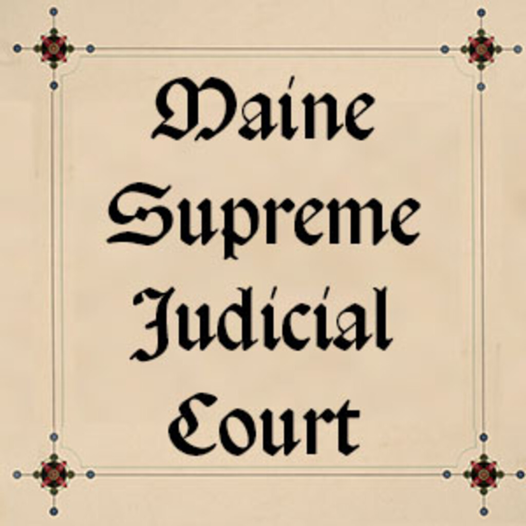 Miniature of Maine Supreme Judicial Court