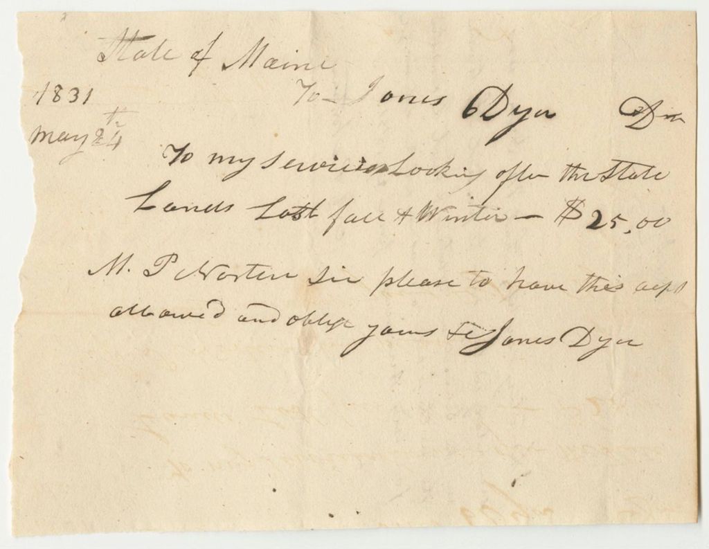 Miniature of Report on the Settlement with Milford P. Norton, Esq., Late Land Agent.3.8