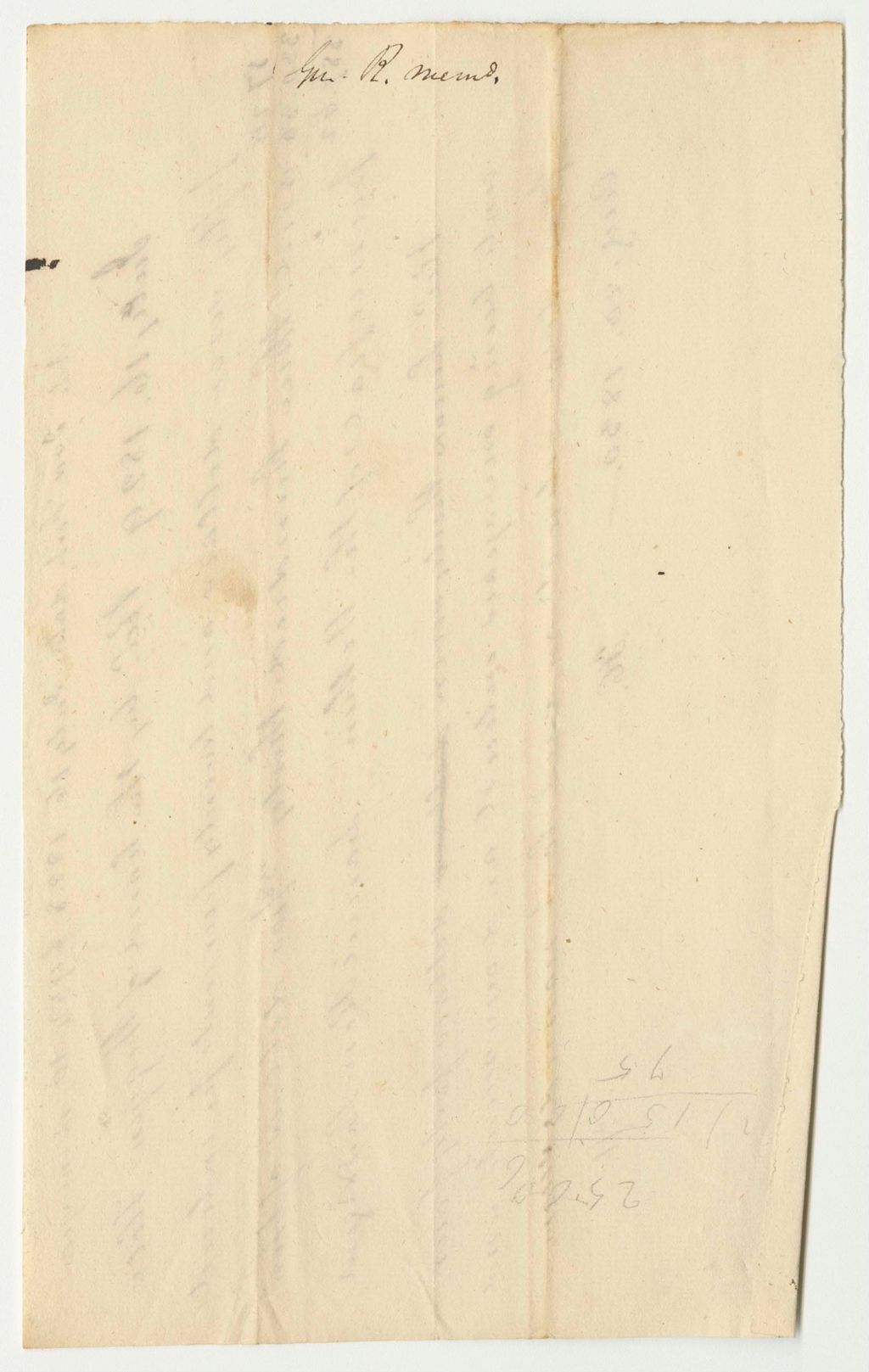 Miniature of Report on the Settlement with Milford P. Norton, Esq., Late Land Agent.5