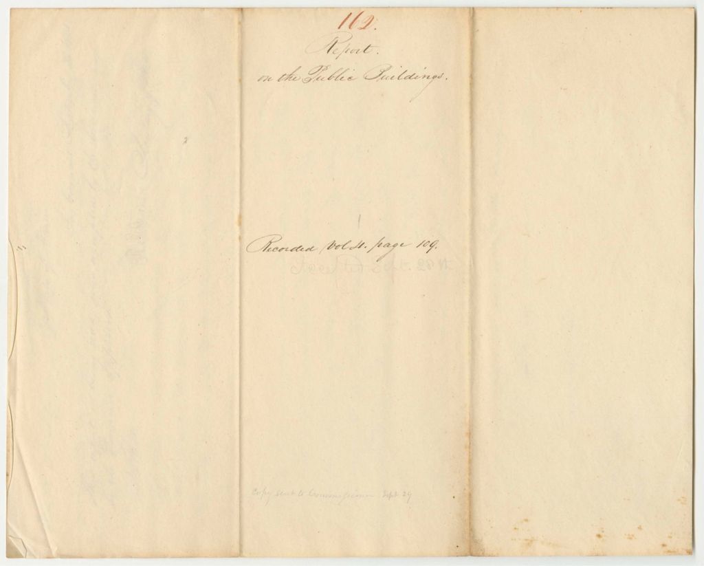 Miniature of Report 162: Report on Public Buildings