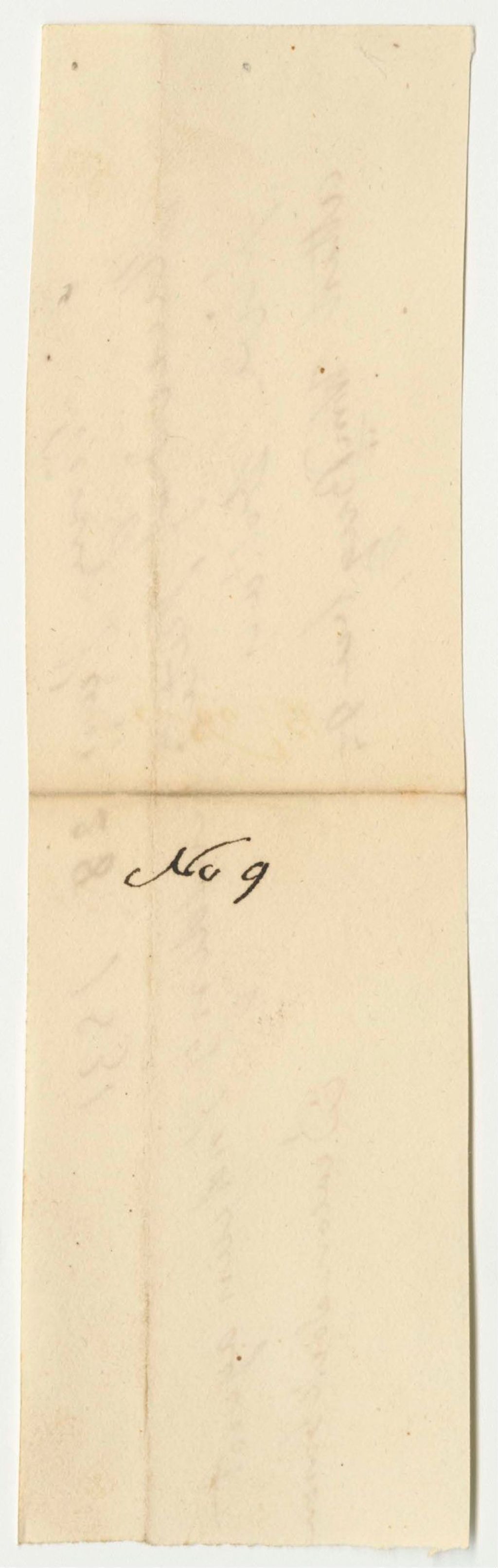 Miniature of Report on the Account of Peter Goudling, Passamaquoddy Indian Agent.9