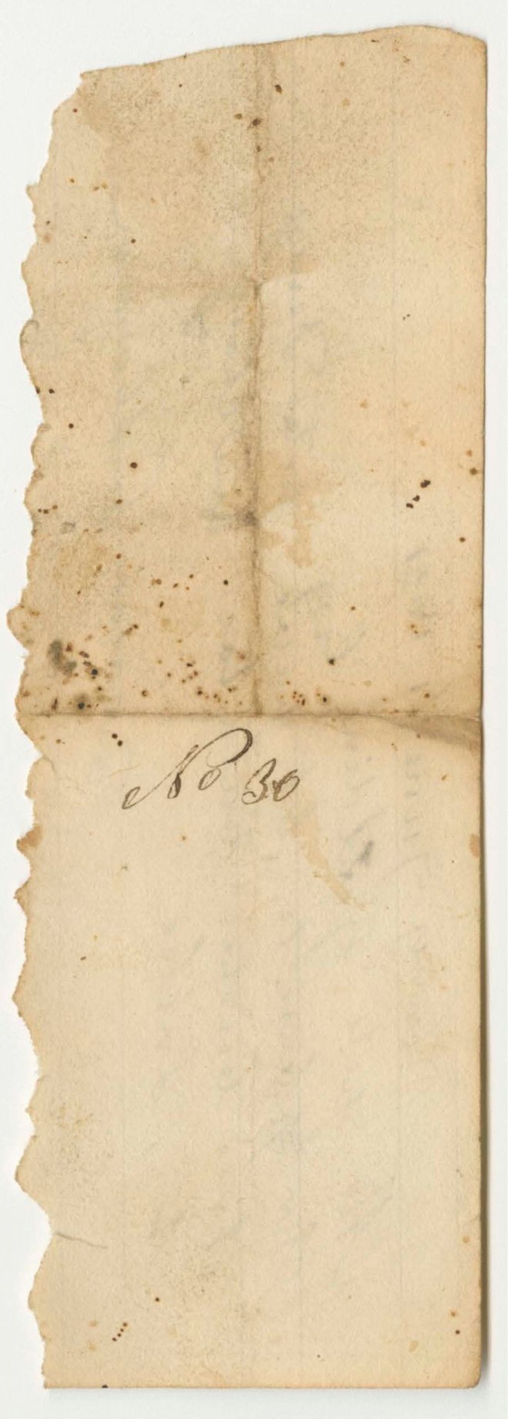 Miniature of Report on the Account of Peter Goudling, Passamaquoddy Indian Agent.30