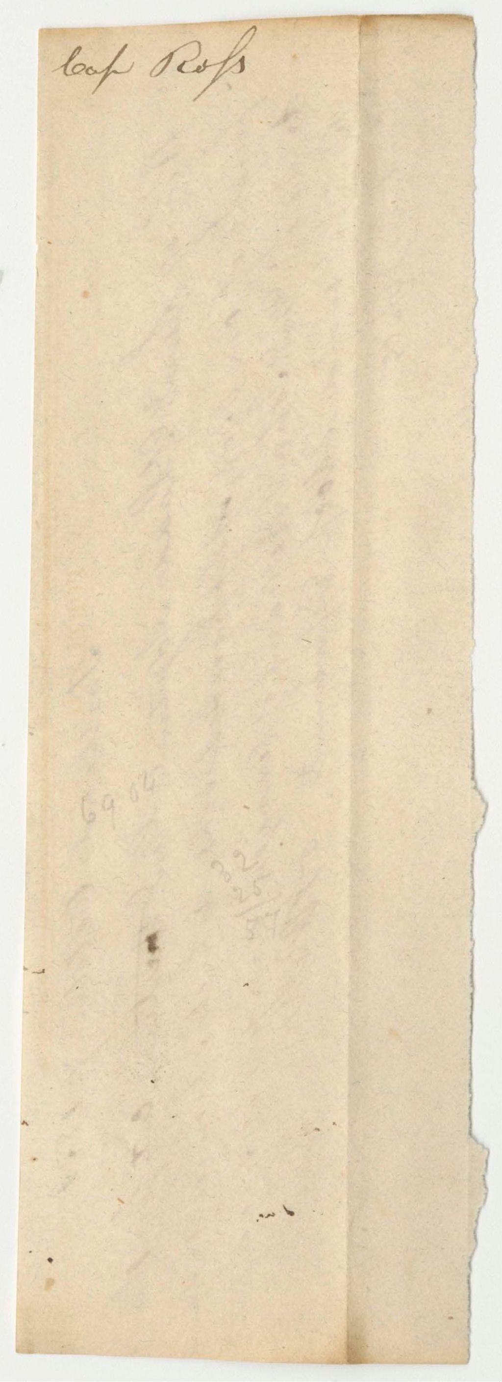 Miniature of Warrant in Favor of Samuel G. Ladd, for Expenses of the State Arsenal.9.15