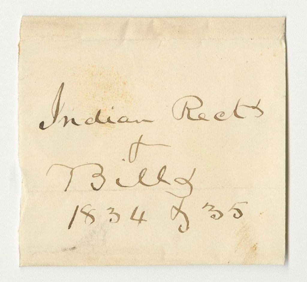 Miniature of Receipts from the Account of Jonas Farnsworth, Agent for the Passamaquoddy Indians, for the Years 1834 and 1835