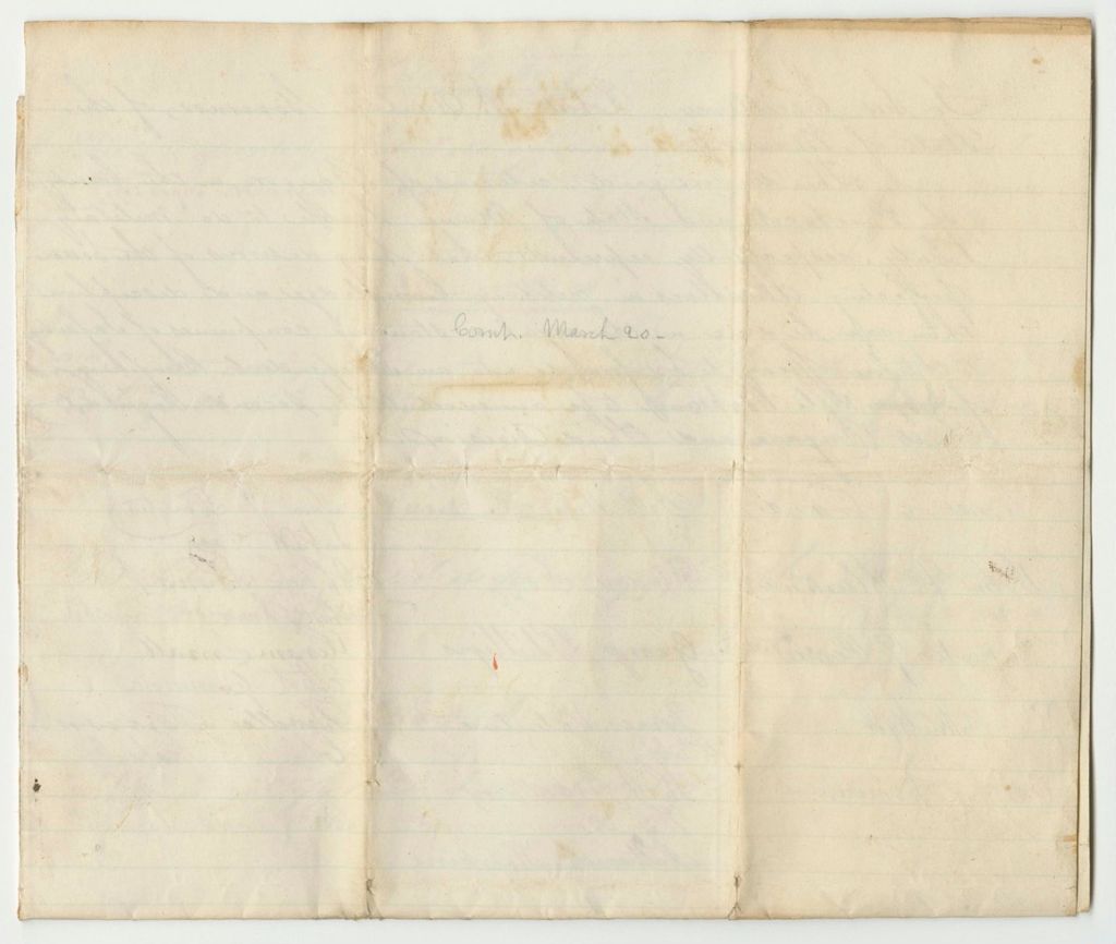 Miniature of Petition for the Organization of a Company of Riflemen in Bangor