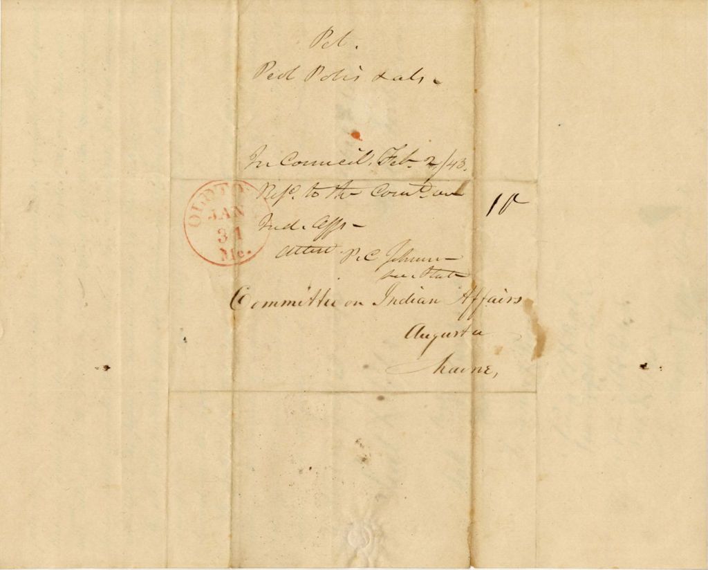 Miniature of Petition requesting religious protections