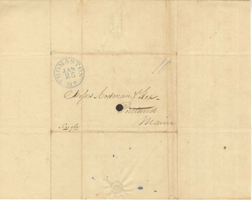 Miniature of Report of good behaviour of C. Libby while in custody