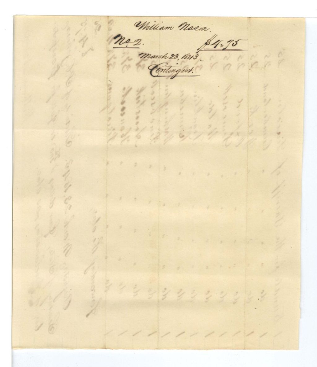 Miniature of William [Nason?], Contingent