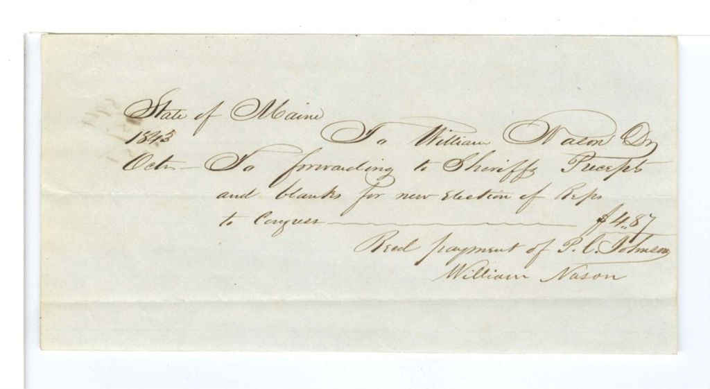 Miniature of William [Nason?], Contingent