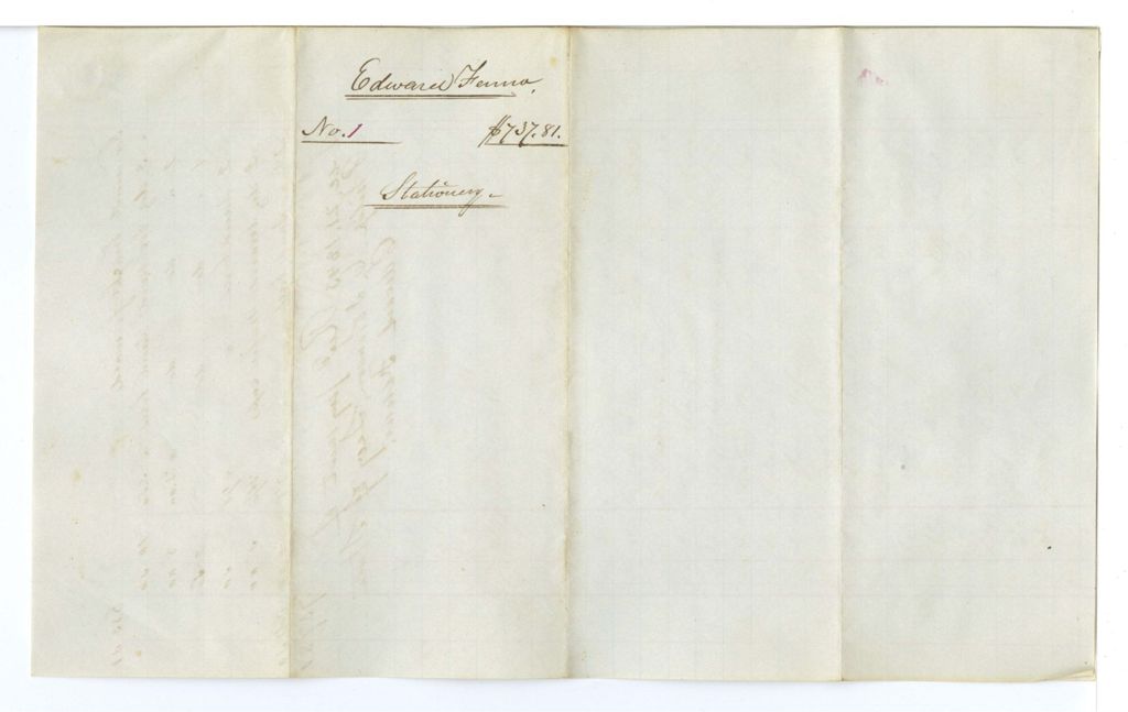 Miniature of Edward [Fenno?], Stationary
