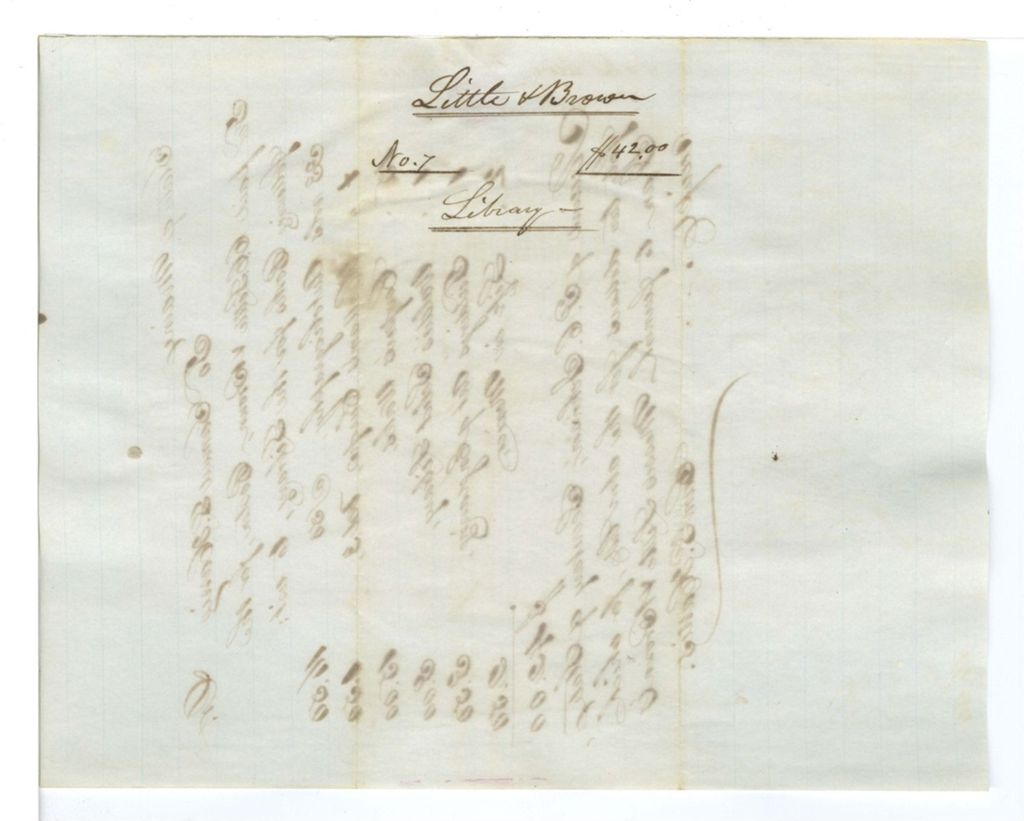 Miniature of Little and Brown, Library