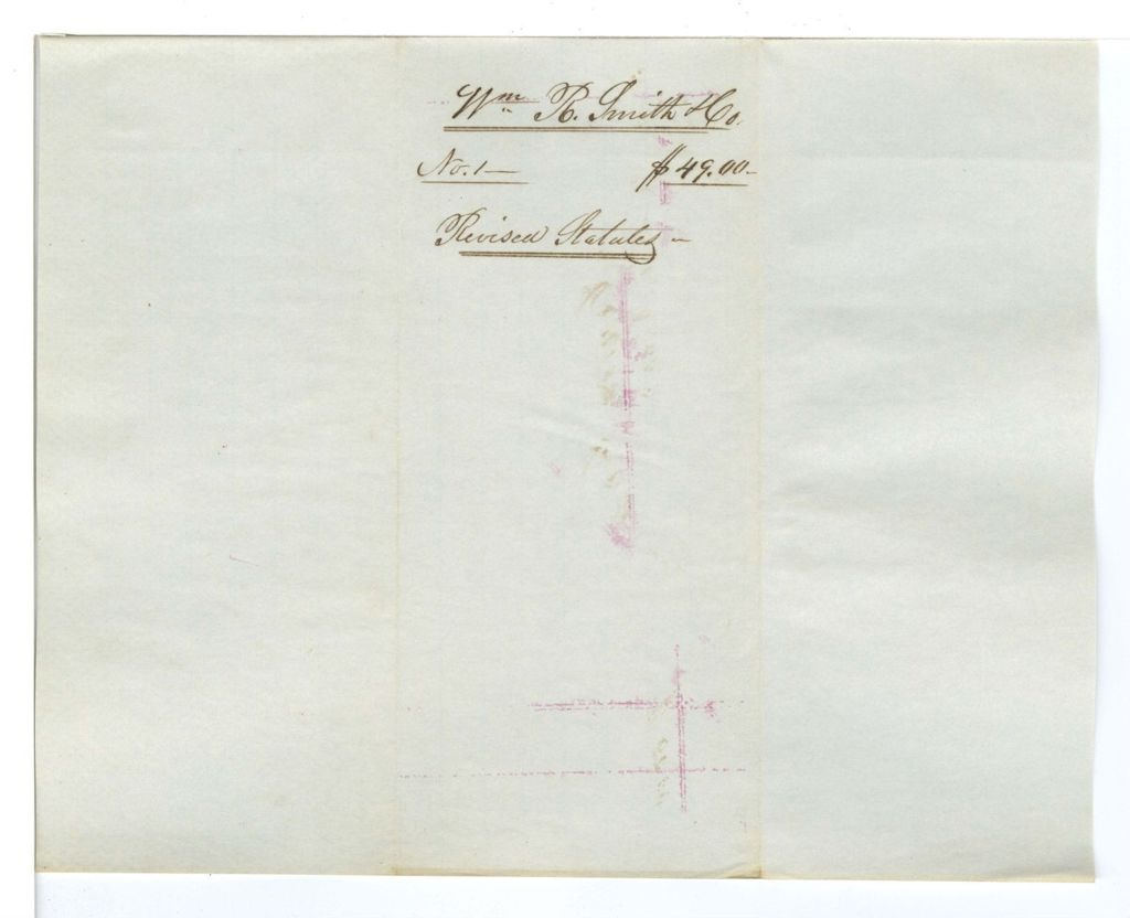 Miniature of William R. Smith and Co., Revised Stationary