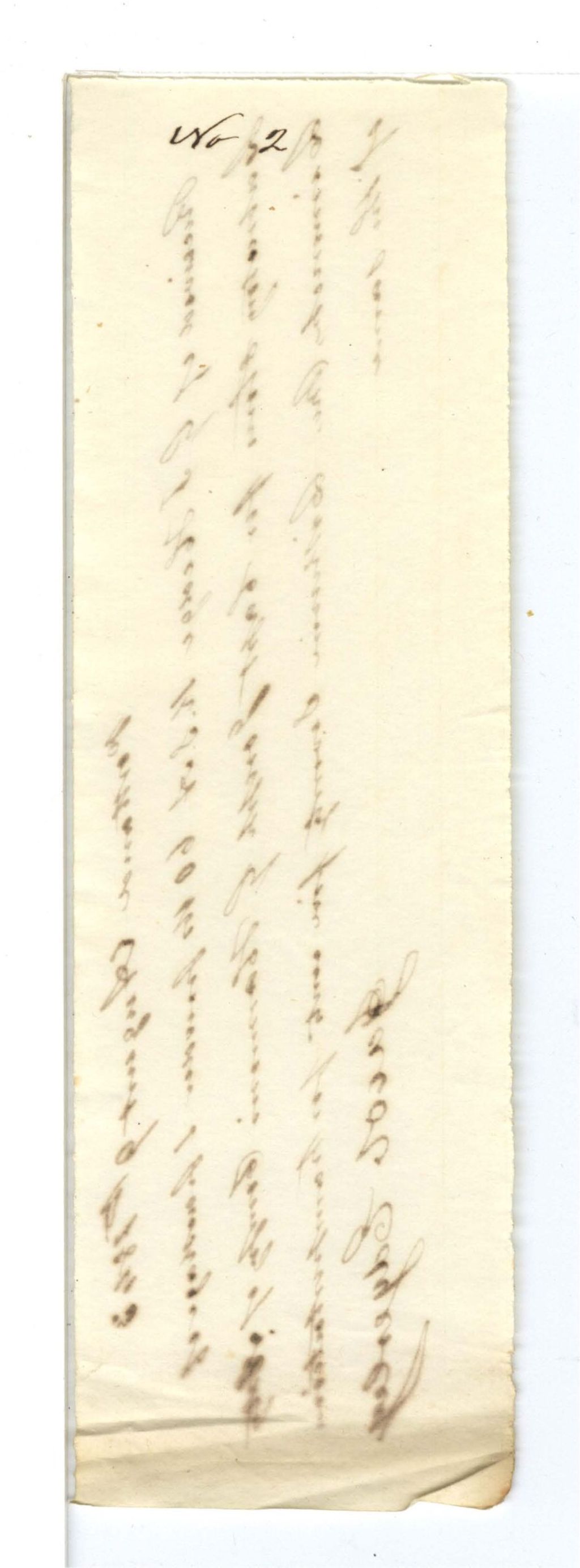 Miniature of Transportation - Bill No. 7: G. J. Hedge - Voucher No. 2: Jacob Edgerly