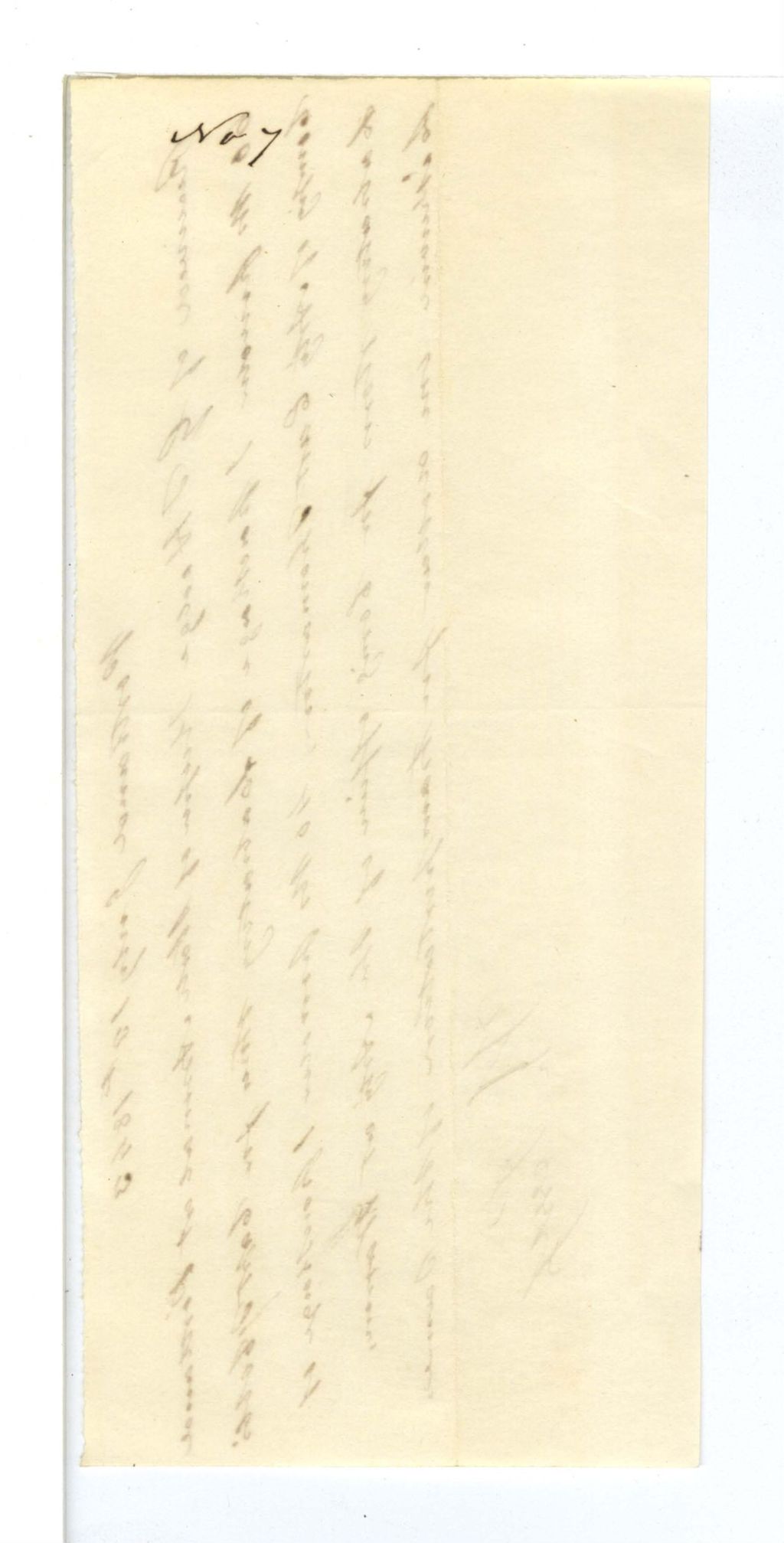 Miniature of Transportation - Bill No. 7: G. J. Hedge - Voucher No. 7: Thomas Parry