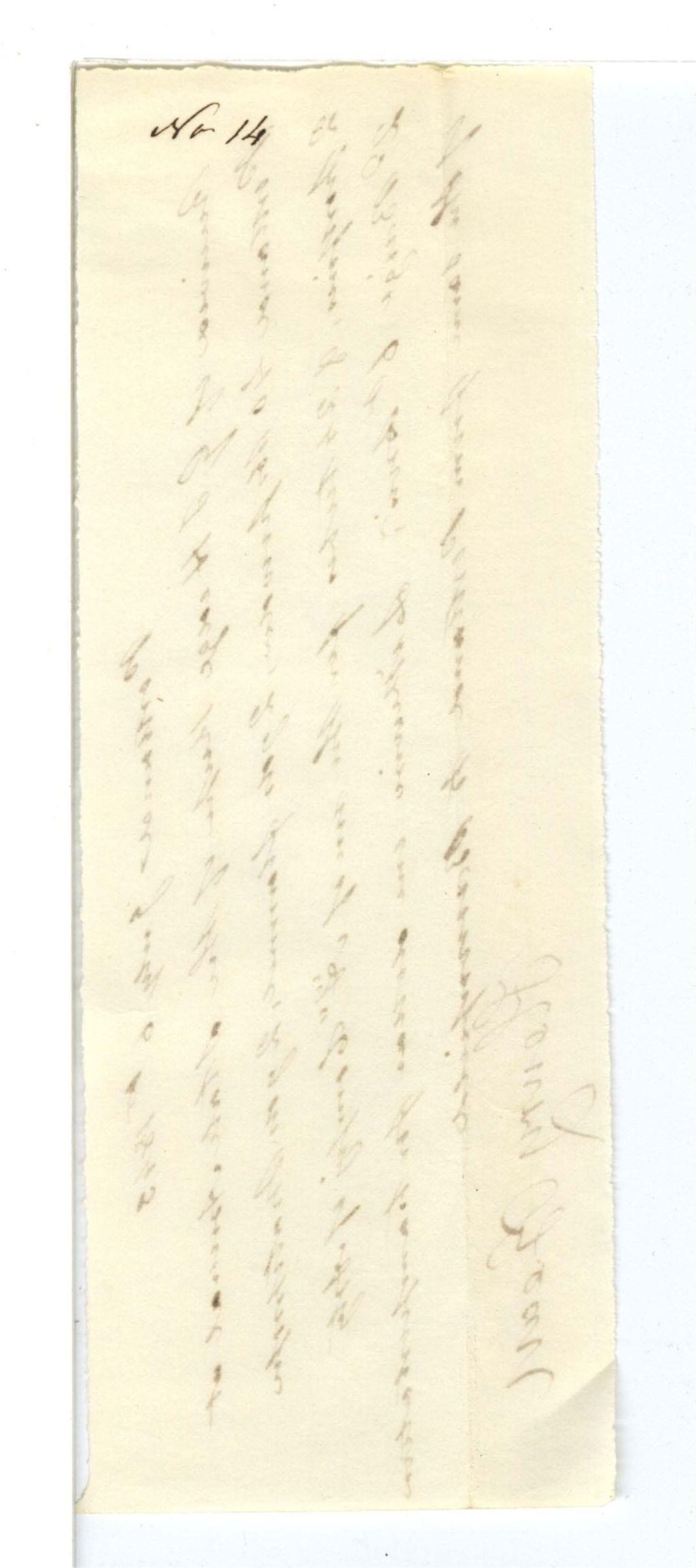 Miniature of Transportation - Bill No. 7: G. J. Hedge - Voucher No. 14: Henry Bean