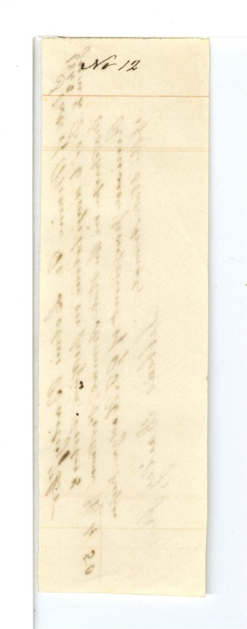 Miniature of Powder Laboratory Stores - Expenditures - Bill No. 12: [Lebbens?] Bailey