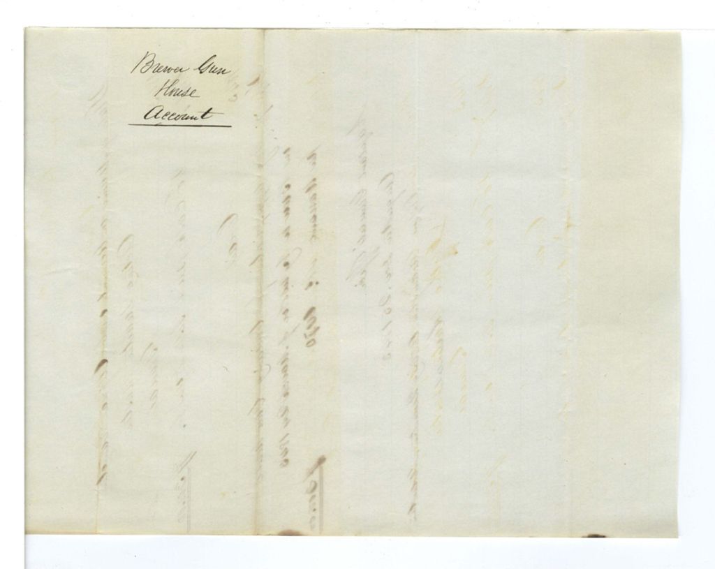 Miniature of Brewer Gun House Account