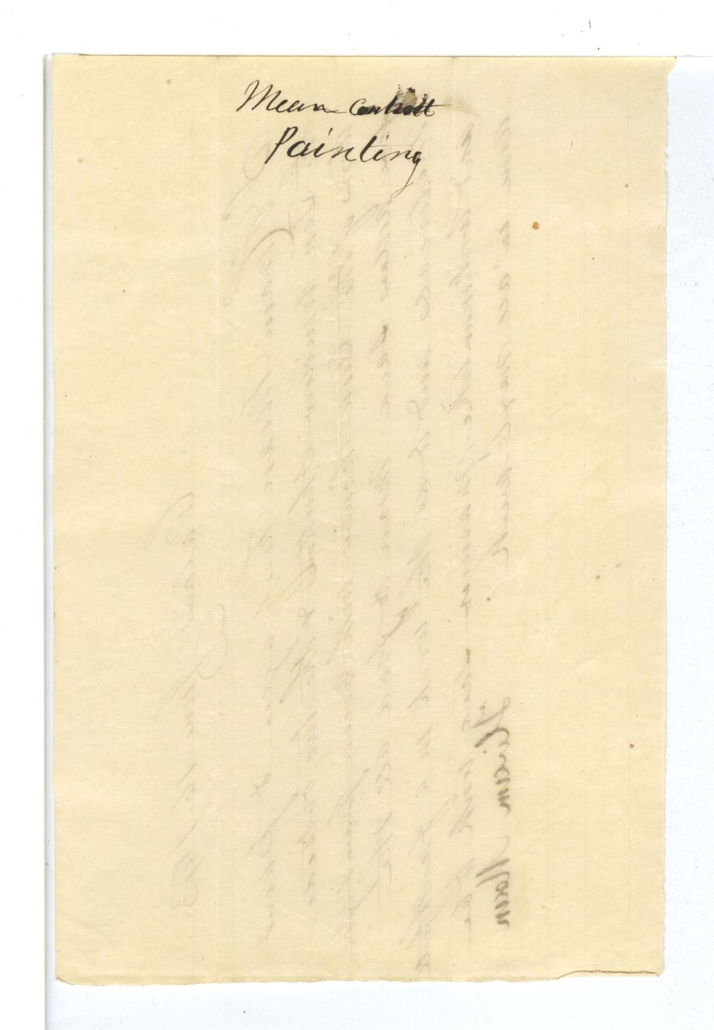 Miniature of Calais Gun House - Hiram Moon Bill for Painting