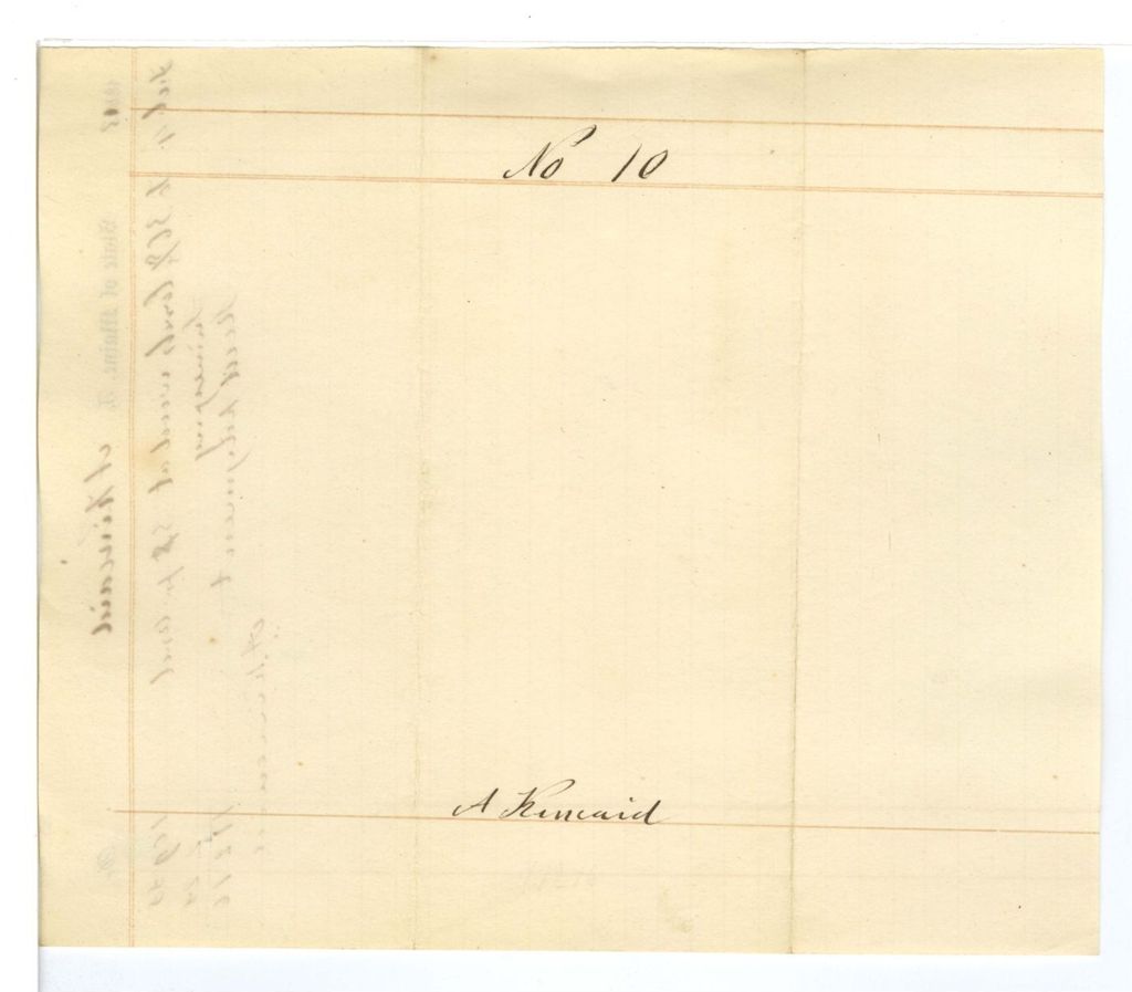 Miniature of No. 10 - A Kincaide