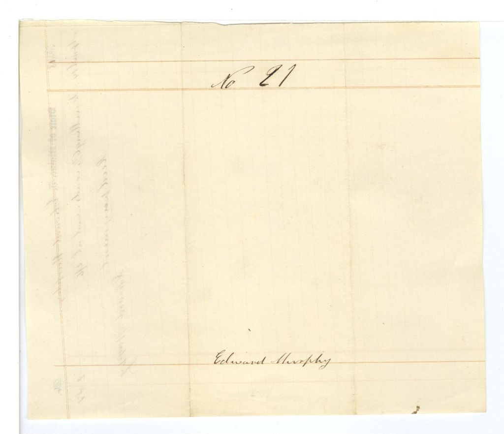 Miniature of No. 21 - Edward Murphy