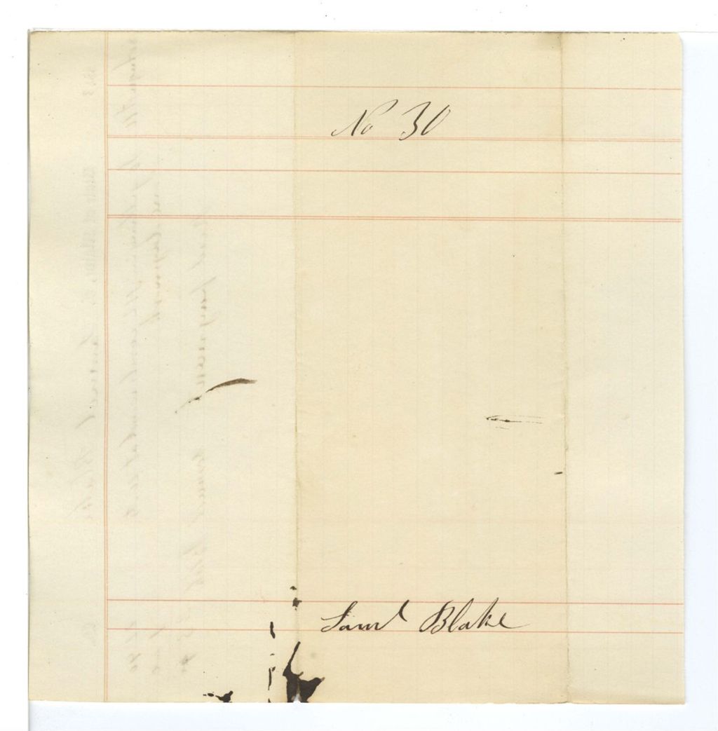Miniature of No. 30 - Samuel Blake