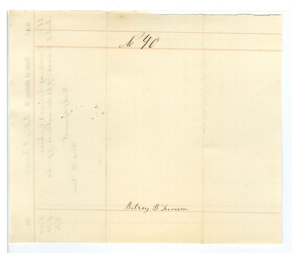 Miniature of No. 40 - B B Turner
