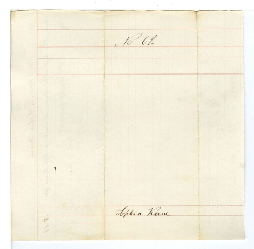 Miniature of No. 62 - Sophia Keene